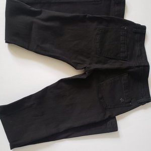 DL1961 Women's Joy Flare Jean Black Denim-Originally $178.00-Never Worn